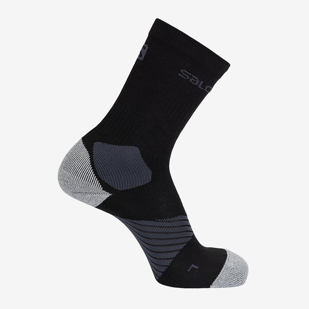 Salomon Singapore Mens Socks - XA PRO Black | 89136-AQHV